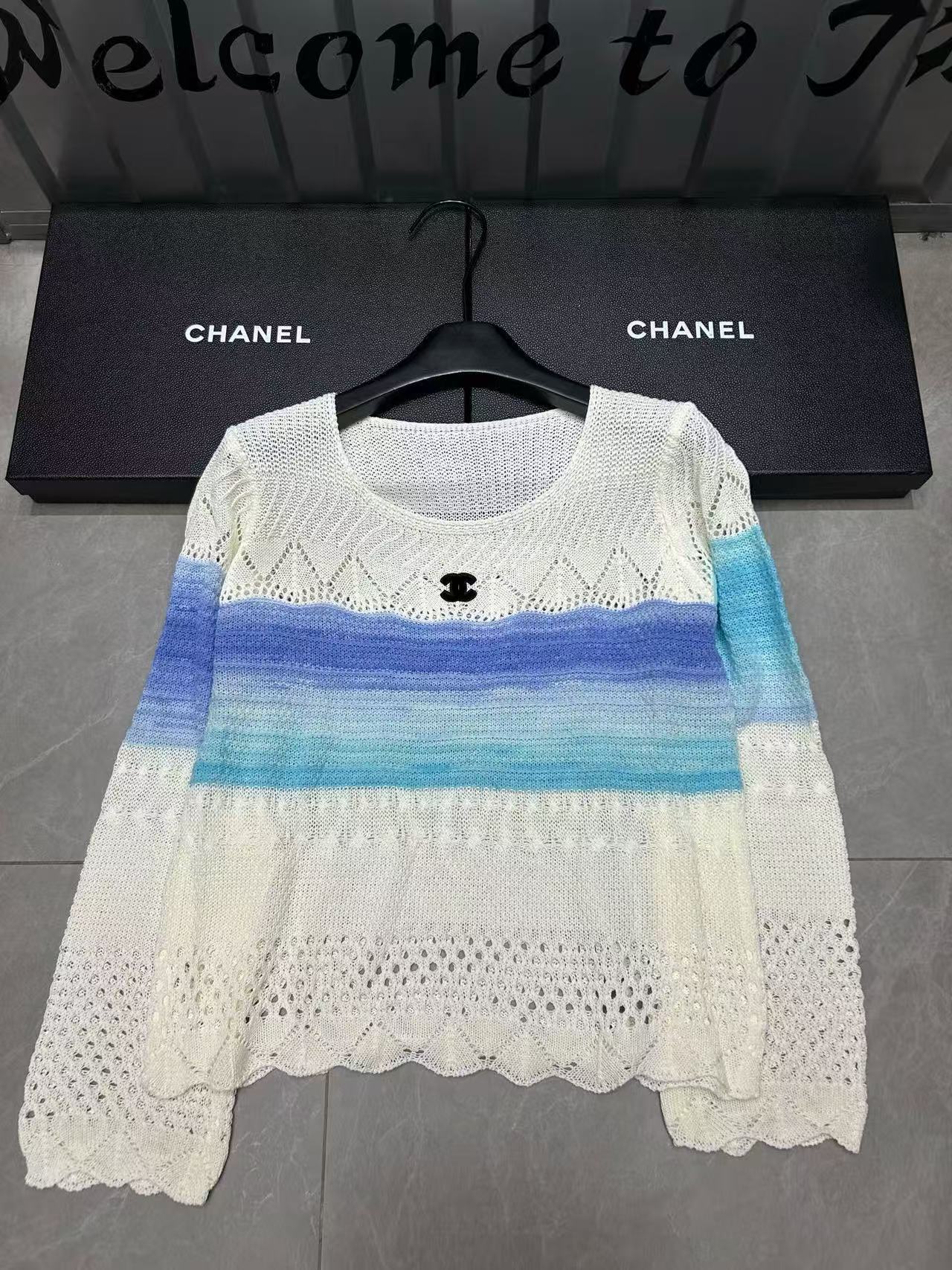 CHANE1 レインボーウールセーター【50％割引+送料無料】