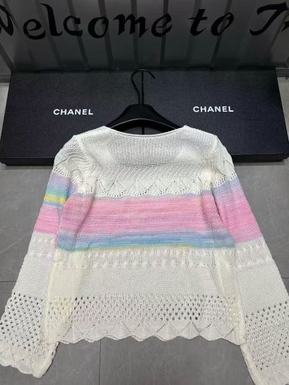 CHANE1 レインボーウールセーター【50％割引+送料無料】