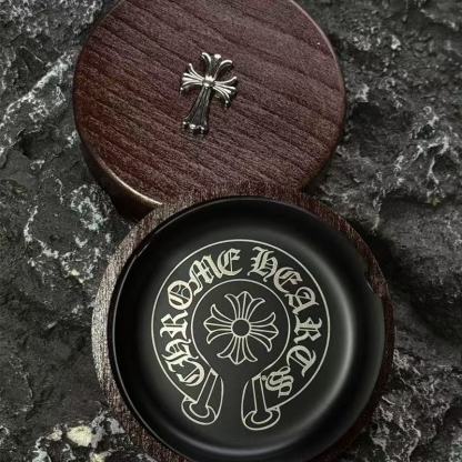 Chr0me Hearts木製ステンレス灰皿【50％割引+送料無料】