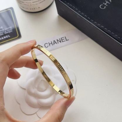 CHANE1文字シンプルブレスレット【50％割引+送料無料】