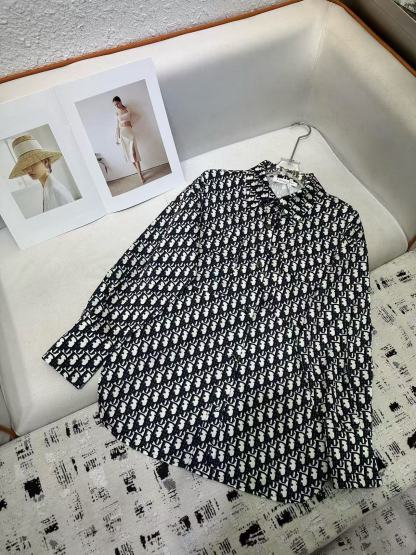 DI0R 高品質アセテートプリントシャツ【50％割引+送料無料】