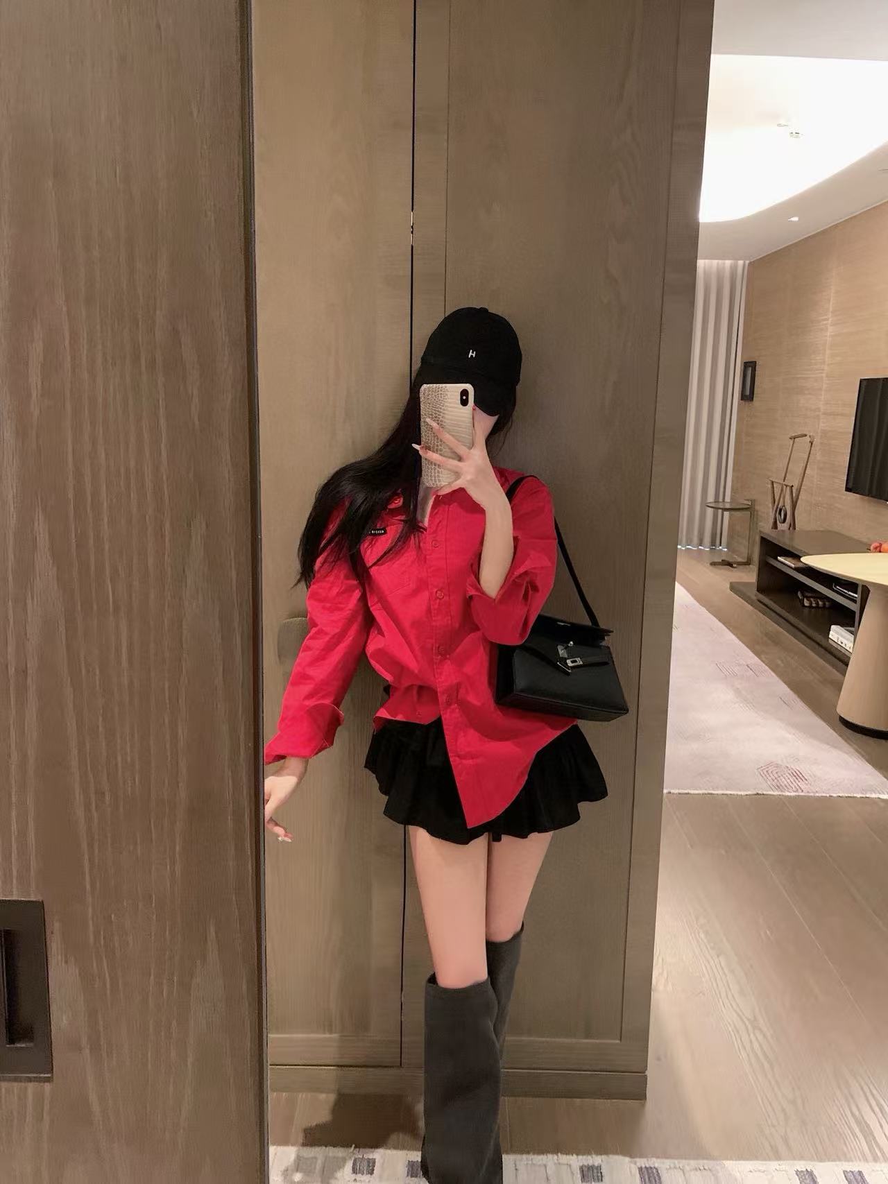 M1U1MU シンプルラペルルーズシャツ【50％割引+送料無料】