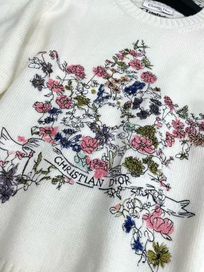 DI0R 五芒星刺繍長袖セーター【50％割引+送料無料】