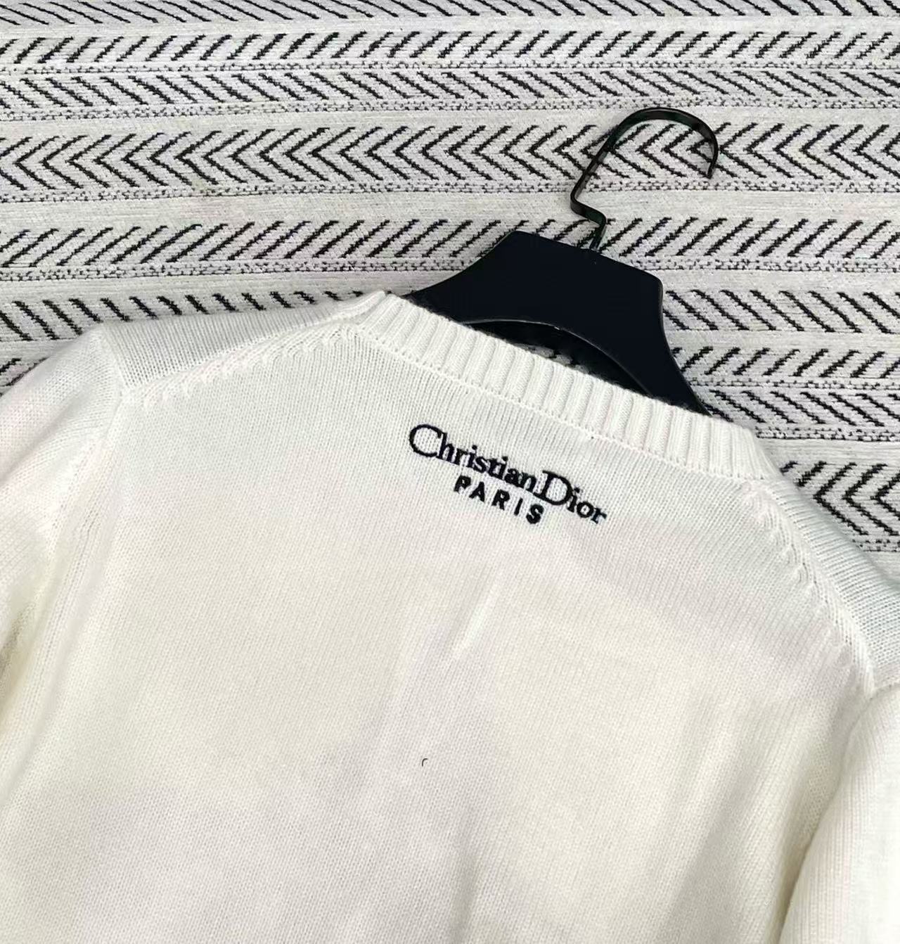 DI0R 五芒星刺繍長袖セーター【50％割引+送料無料】