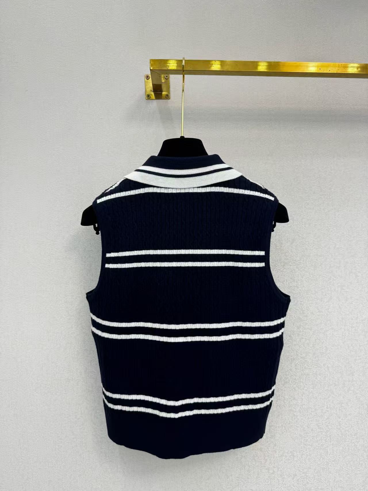 YSLメタルボタンラペルウールベスト【50％割引+送料無料】