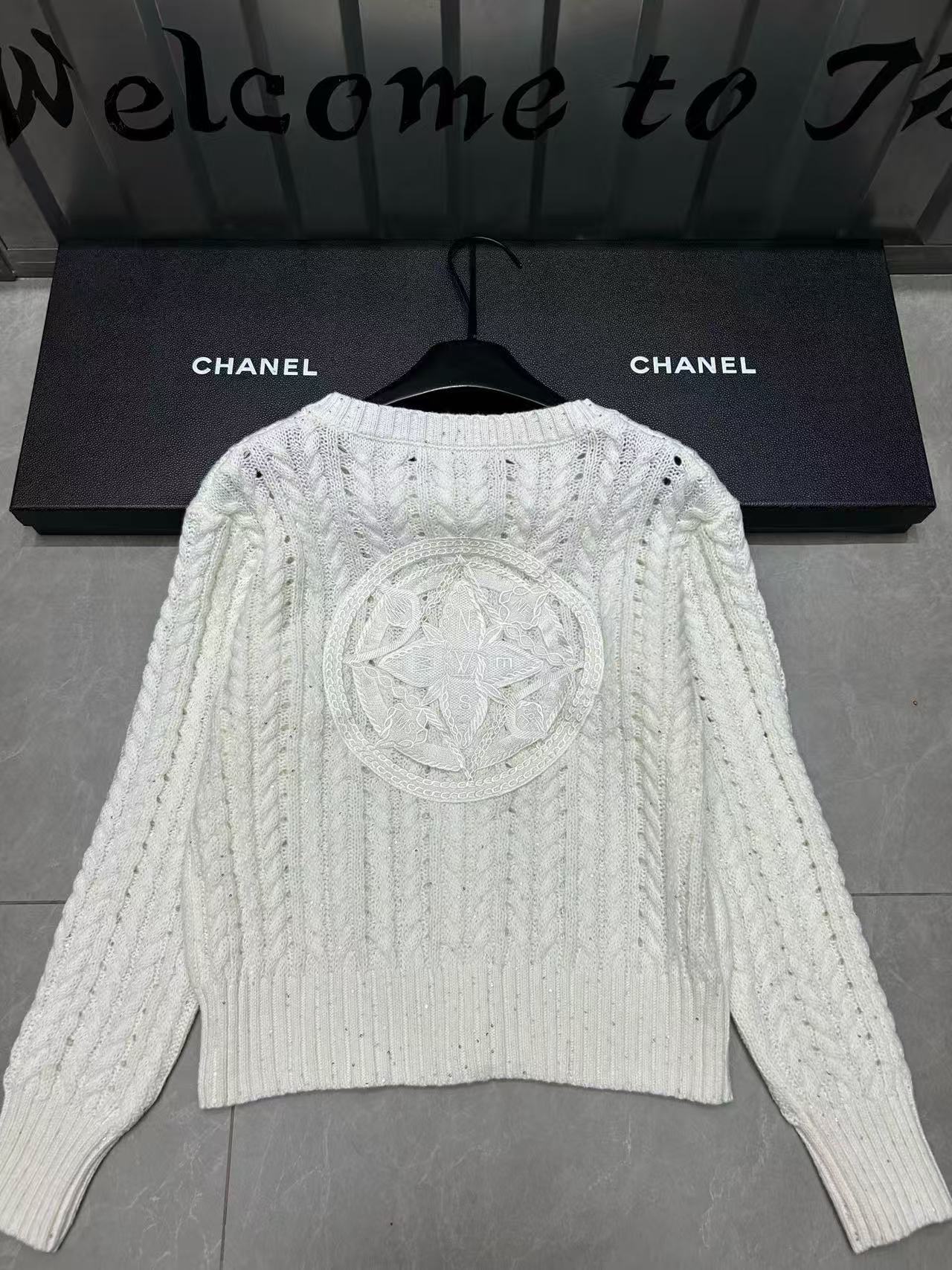 LVメタルボタン中空ウールカーディガン【50％割引+送料無料】