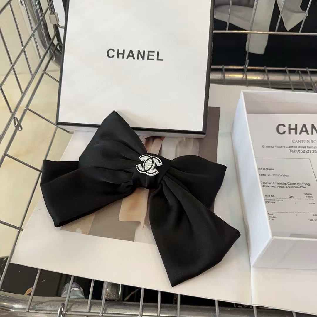 CHANE1 ダブルCボウヘアピン【50％割引+送料無料】