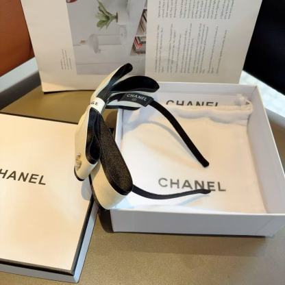 CHANE1 リボンダブルCヘッドバンド【50％割引+送料無料】