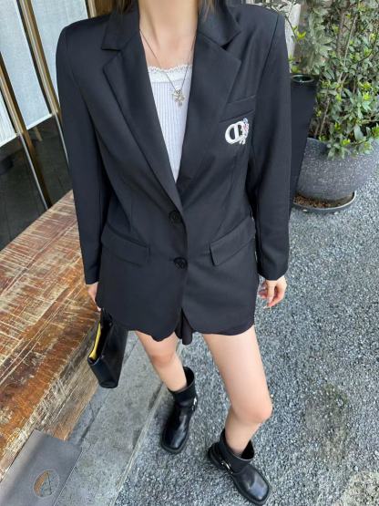 DI0R ミニマリスト CD スーツジャケット【50％割引+送料無料】