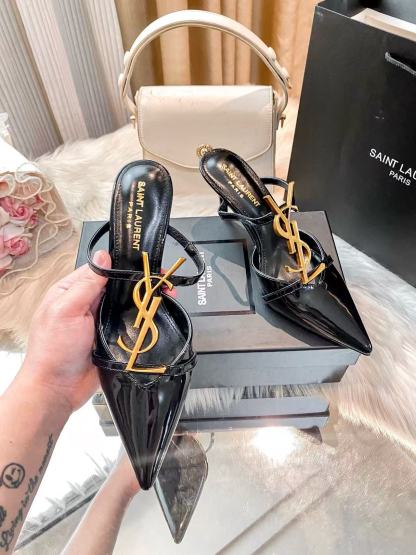 YSLのポインテッドハイヒール【50％割引+送料無料】