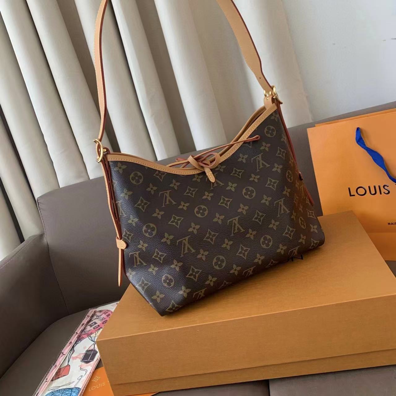 LV carryall脇下バッグ【50％割引+送料無料】