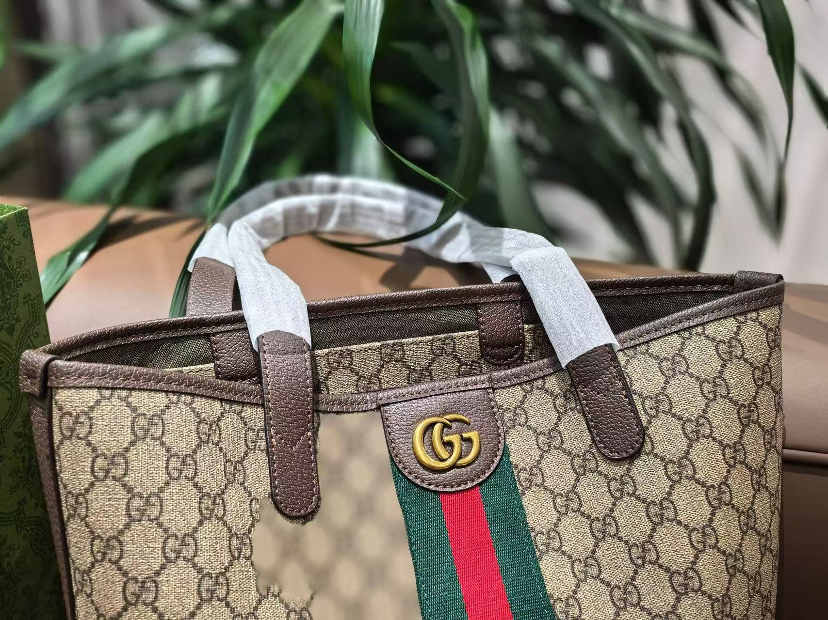 GUCC1 ジャカード ショッピングバッグ【50％割引+送料無料】