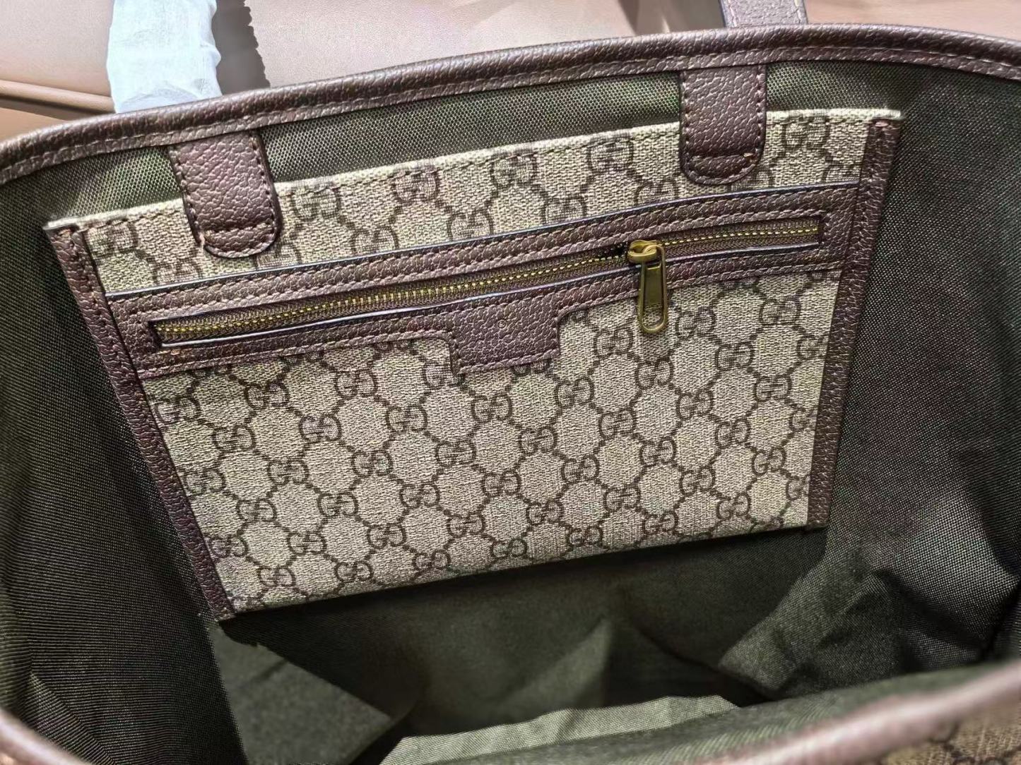 GUCC1 ジャカード ショッピングバッグ【50％割引+送料無料】