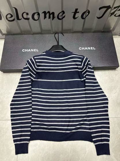 DI0R ストライプウールセーター【50％割引+送料無料】