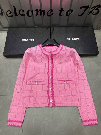 CHANE1 メタルボタン付きウールカーディガン【50％割引+送料無料】