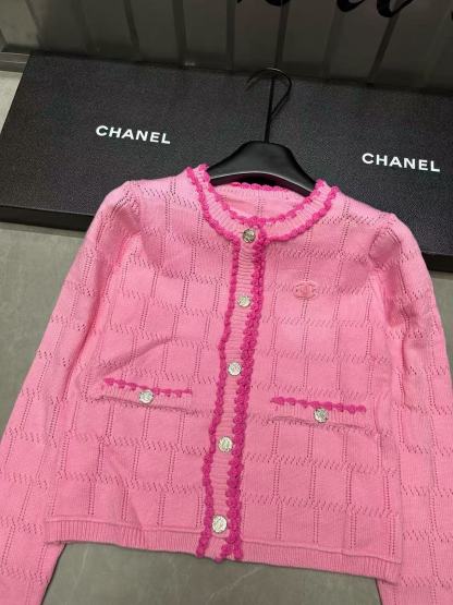 CHANE1 メタルボタン付きウールカーディガン【50％割引+送料無料】