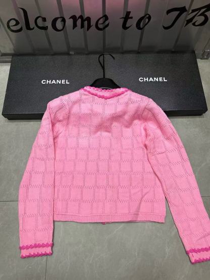 CHANE1 メタルボタン付きウールカーディガン【50％割引+送料無料】