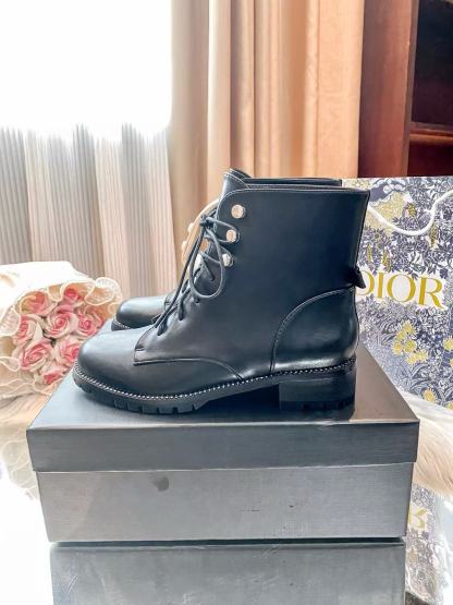 CHANE1 レースアップアンクルブーツ【50％割引+送料無料】