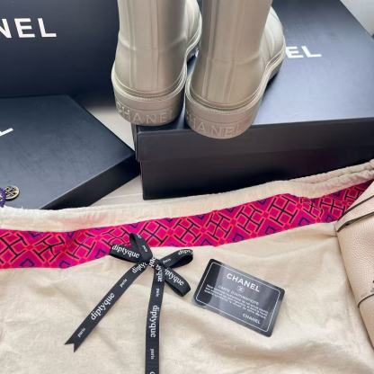 CHANE1 ダブルC ハイブーツ【50％割引+送料無料】