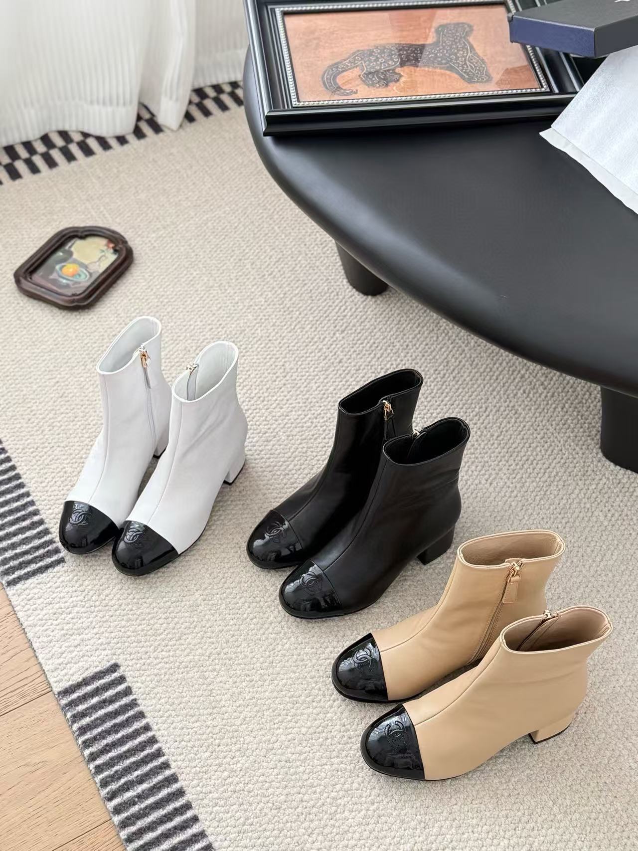 CHANE1 高品質 25K 新型アンクルブーツ【50％割引+送料無料】