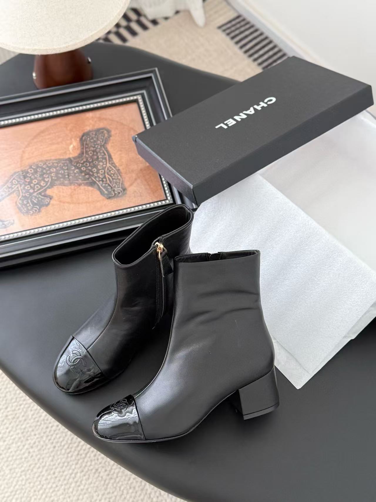 CHANE1 高品質 25K 新型アンクルブーツ【50％割引+送料無料】