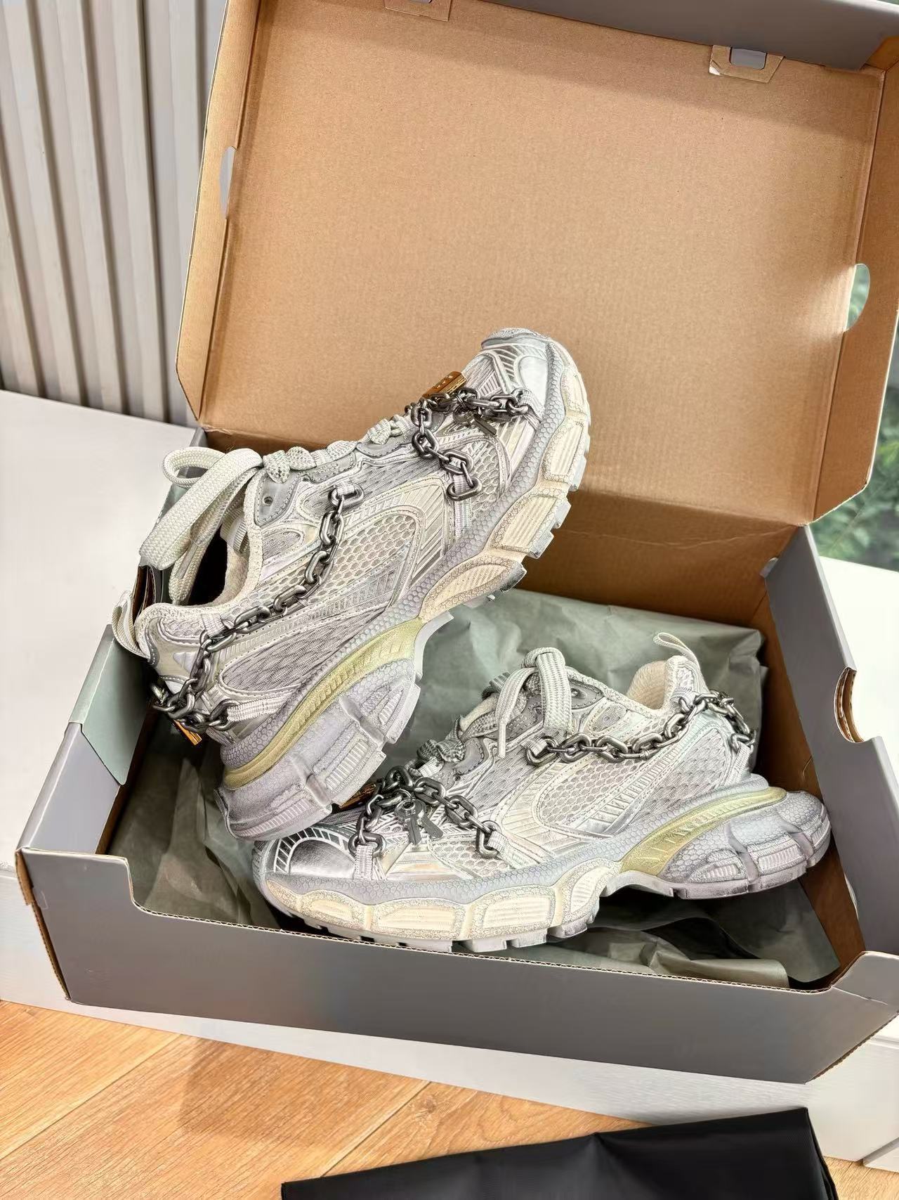 BALENC1AG 高品質チェーンカジュアルシューズ【50％割引+送料無料】