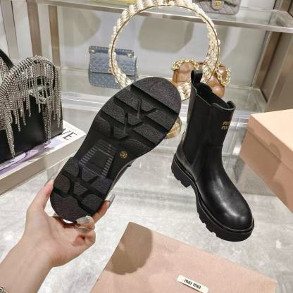 M1UM1U 高品質 秋冬 シンプル ショートブーツ【50％割引+送料無料】