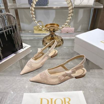 DI0Rの高品質中空ポインテッドフラットシューズ【50％割引+送料無料】