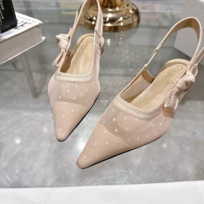 DI0Rの高品質中空ポインテッドフラットシューズ【50％割引+送料無料】