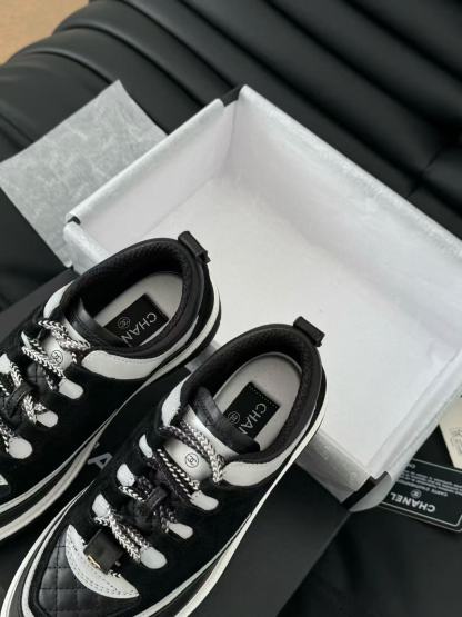 CHANE1 プラットフォーム レースアップ カジュアルシューズ【50％割引+送料無料】