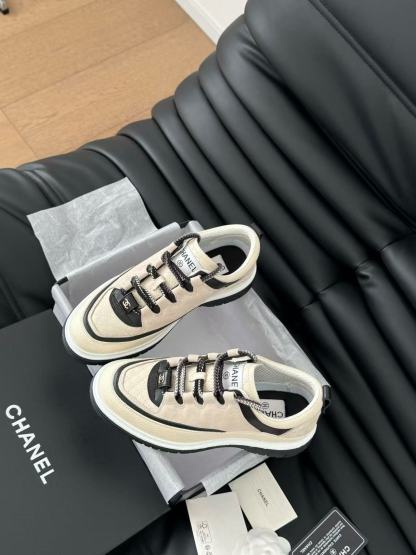 CHANE1 プラットフォーム レースアップ カジュアルシューズ【50％割引+送料無料】