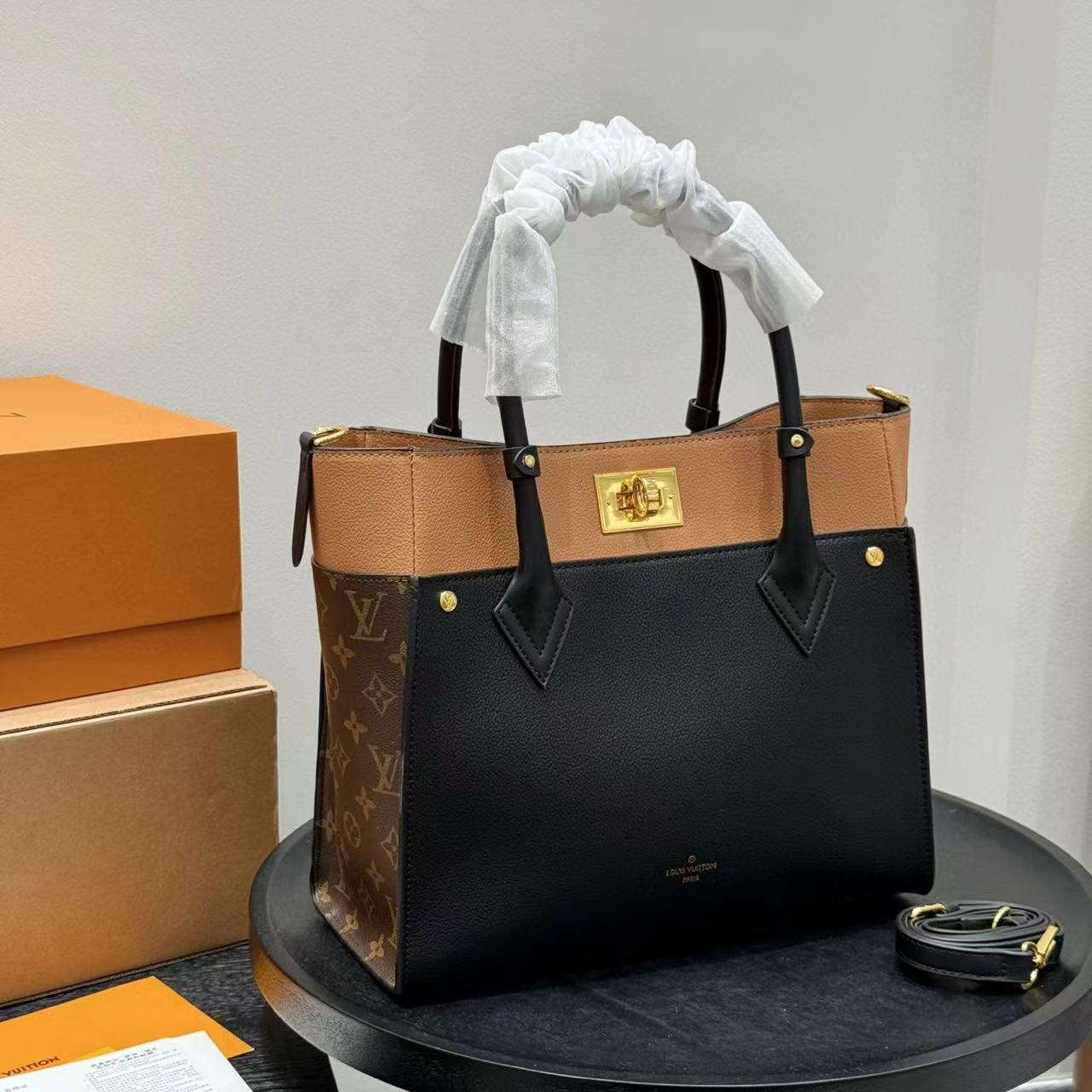 LV ON mysideハンドバッグ【50％割引+送料無料】