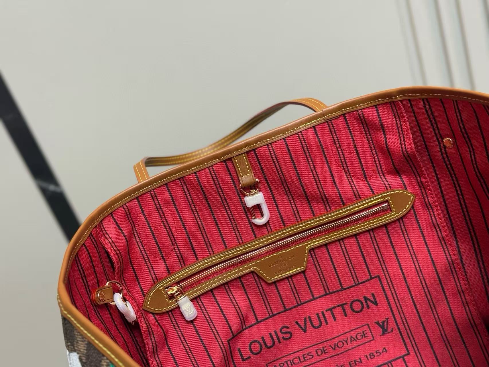 LV Neverfull動物のショッピングバッグ【50％割引+送料無料】