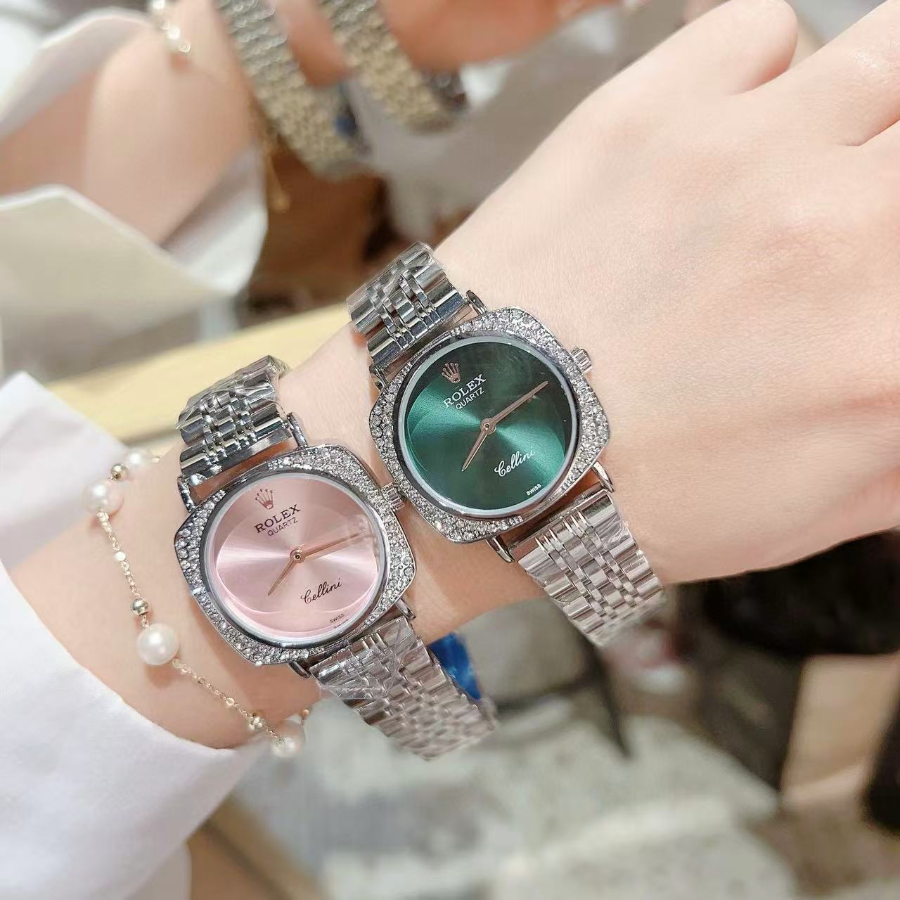 R0LEX ダイヤモンドレディースウォッチ【50％割引+送料無料】