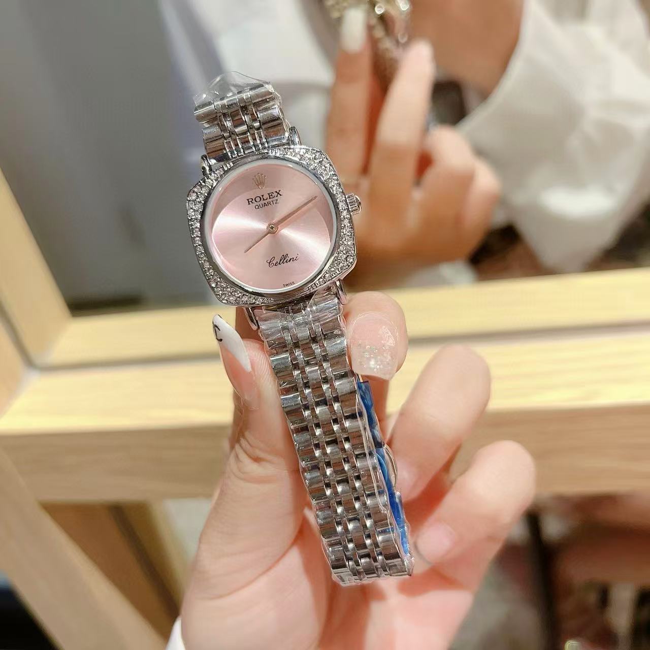 R0LEX ダイヤモンドレディースウォッチ【50％割引+送料無料】
