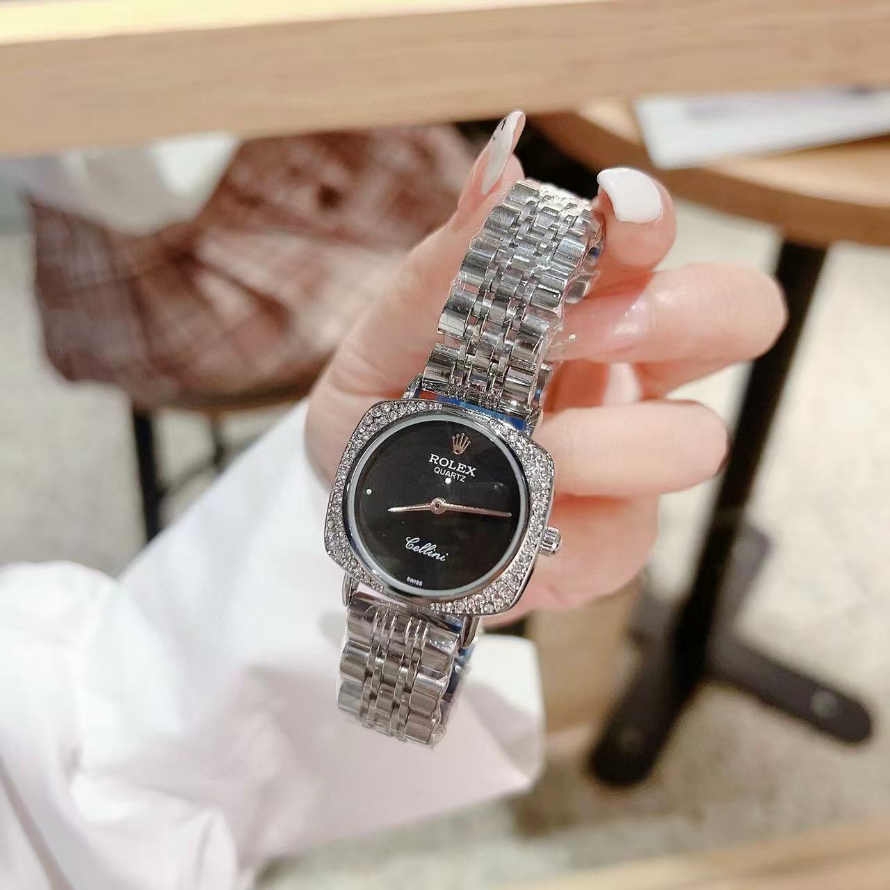 R0LEX ダイヤモンドレディースウォッチ【50％割引+送料無料】