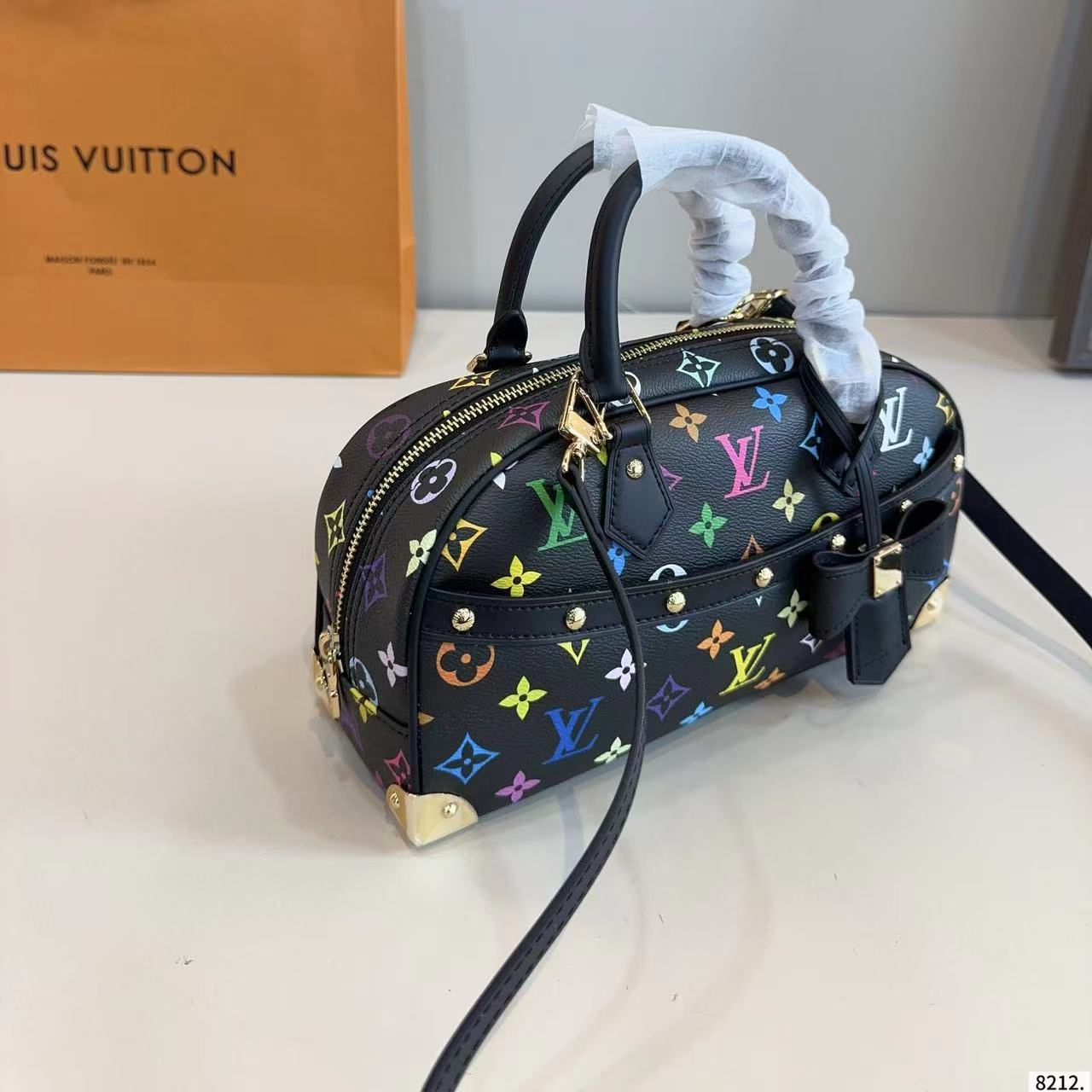 LVプリントのボウリングバッグ【50％割引+送料無料】