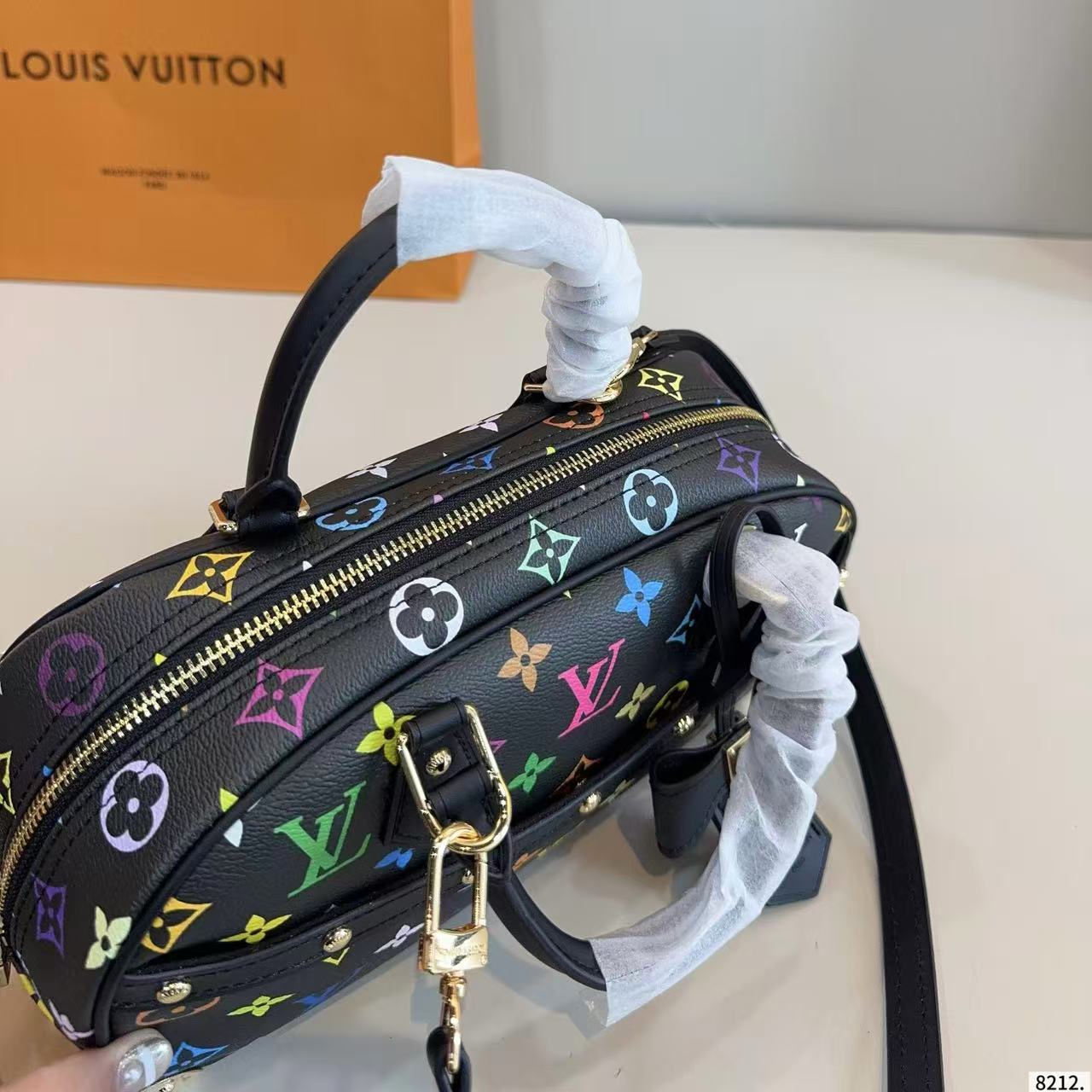 LVプリントのボウリングバッグ【50％割引+送料無料】