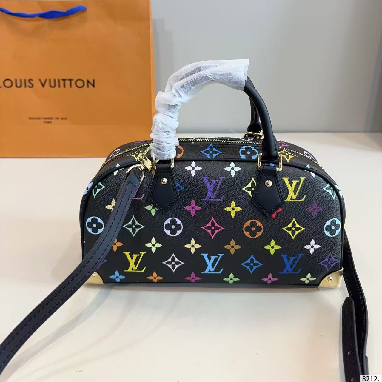 LVプリントのボウリングバッグ【50％割引+送料無料】