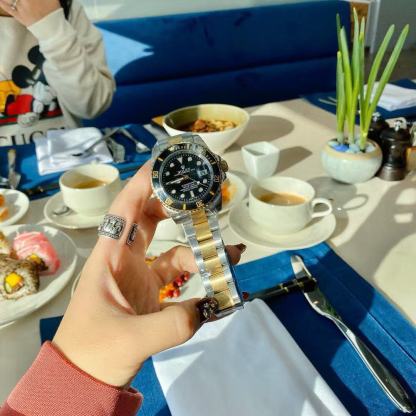 R0LEX スチールストラップ レディース腕時計39mm【50％割引+送料無料】