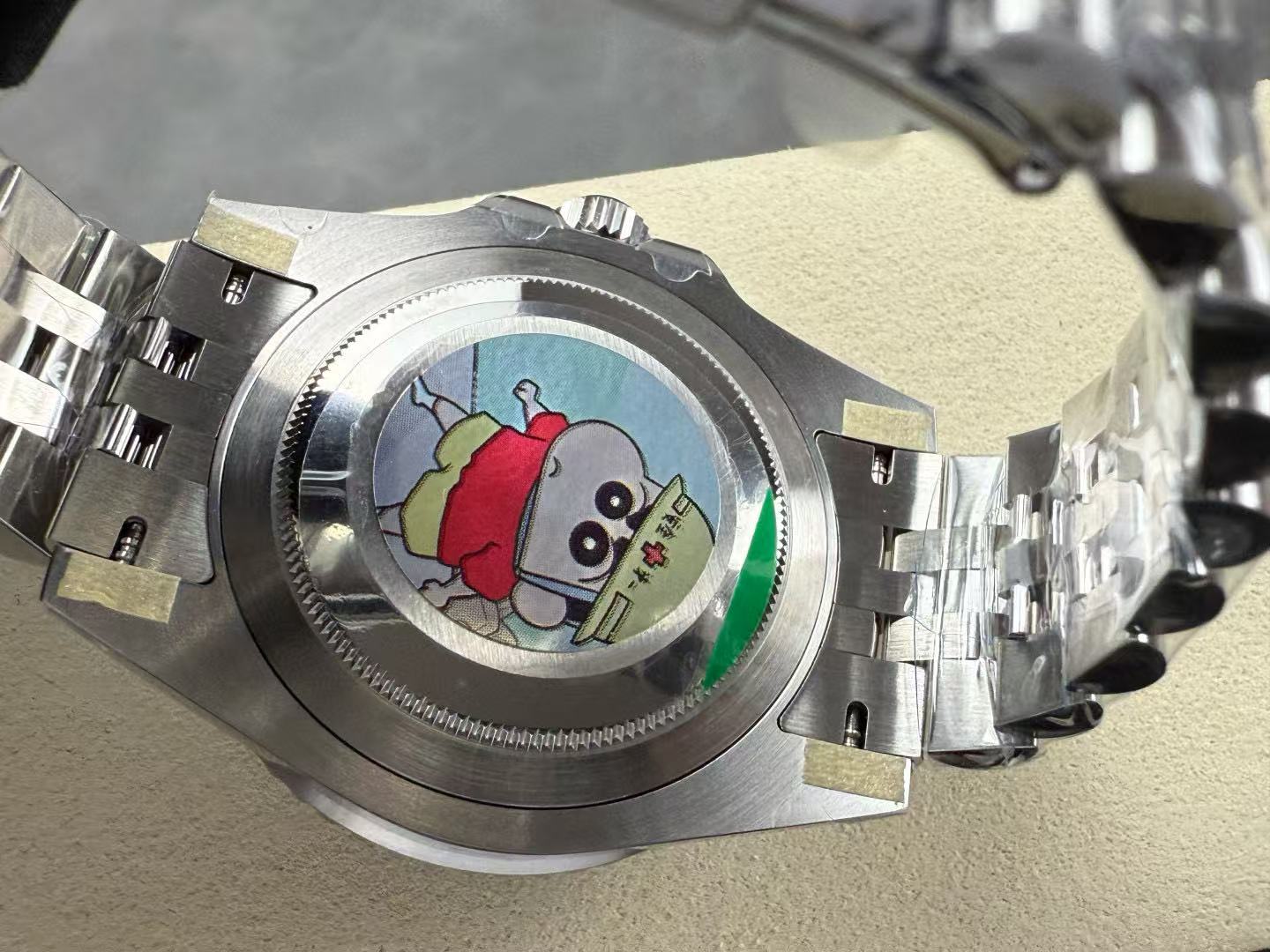 R0LEX GMT3285 スチールストラップウォッチ【50％割引+送料無料】