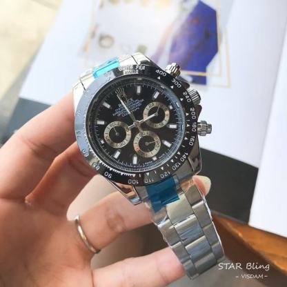 R0LEX デイトナ スチールウォッチ【50％割引+送料無料】