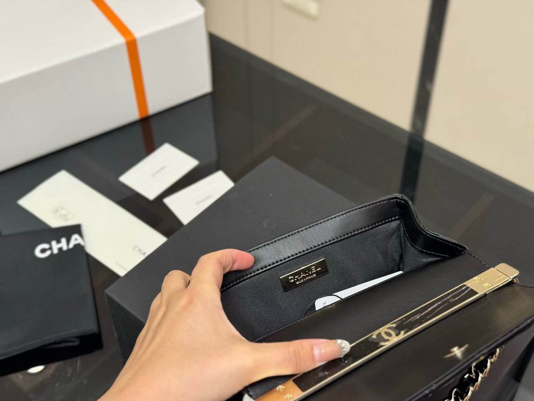 CHANE1 ハンドヘルドイブニングバッグ【50％割引+送料無料】