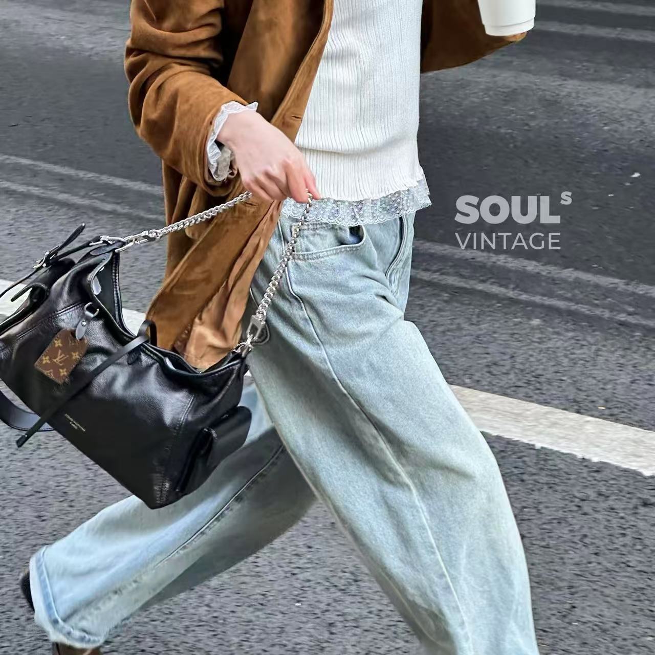 LV CarryAllチェーンハンドバッグ【50％割引+送料無料】