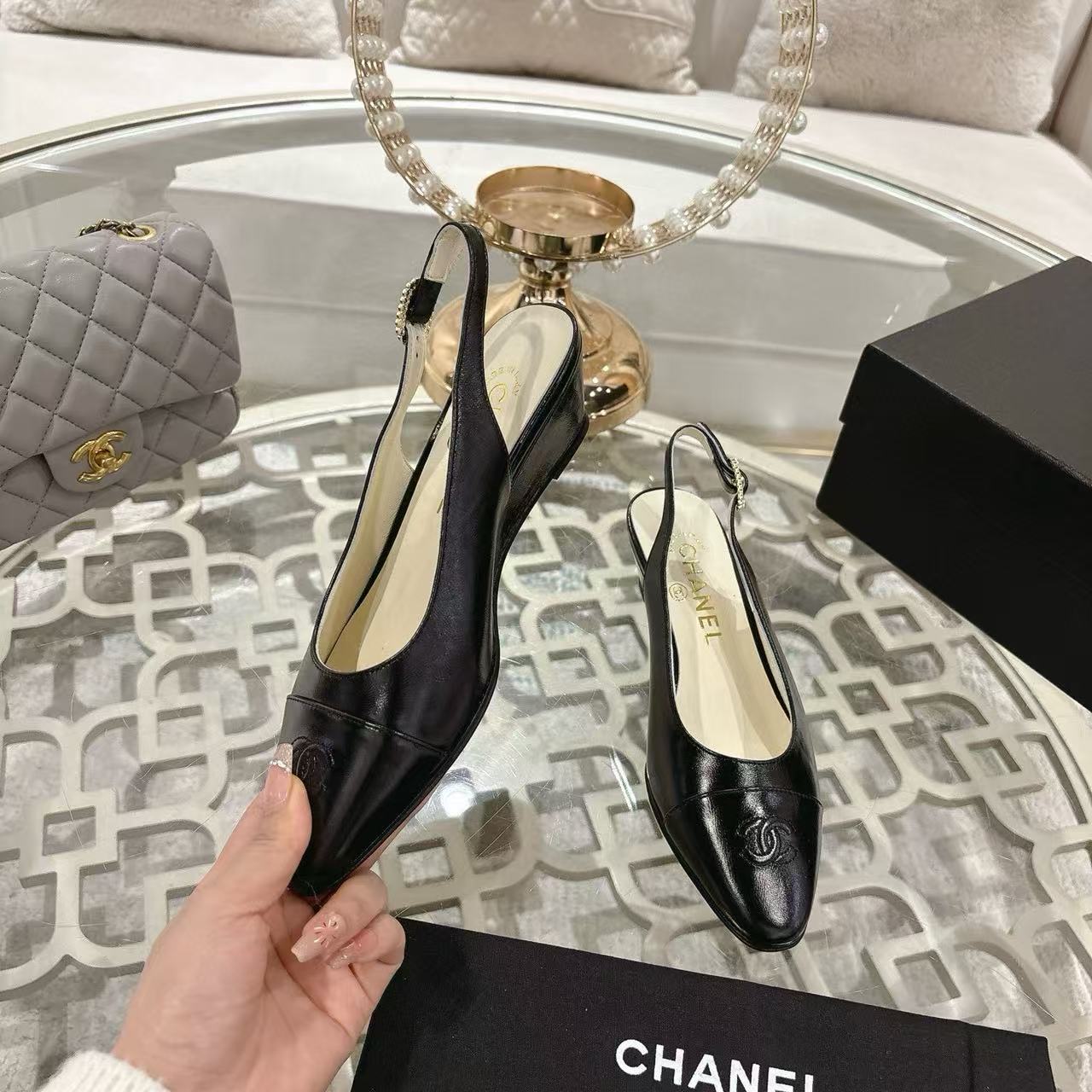 CHANE1 高品質ウェッジサンダル【50％割引+送料無料】