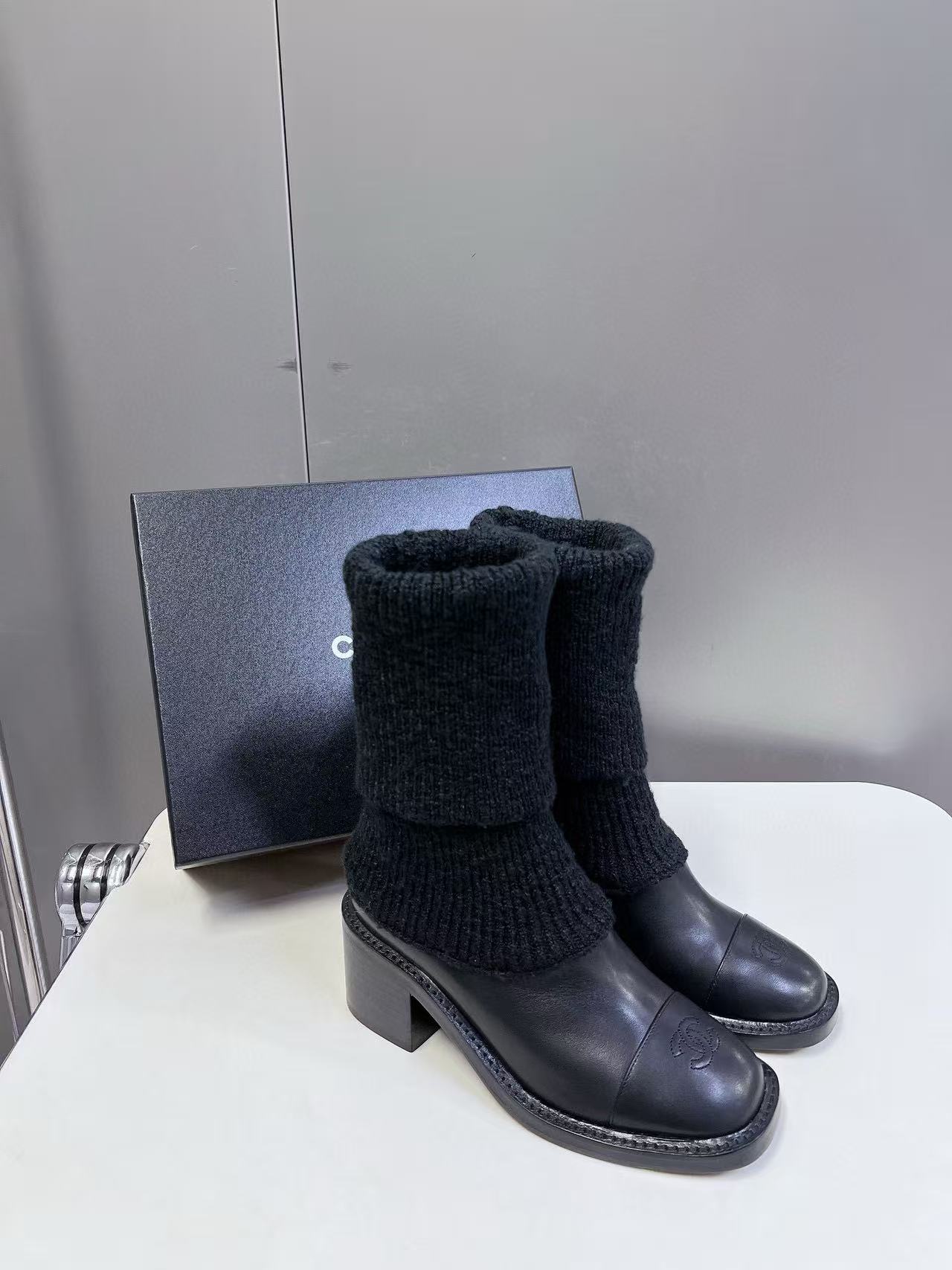 CHANE1 高品質ソックスブーツ【50％割引+送料無料】