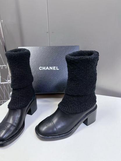 CHANE1 高品質ソックスブーツ【50％割引+送料無料】