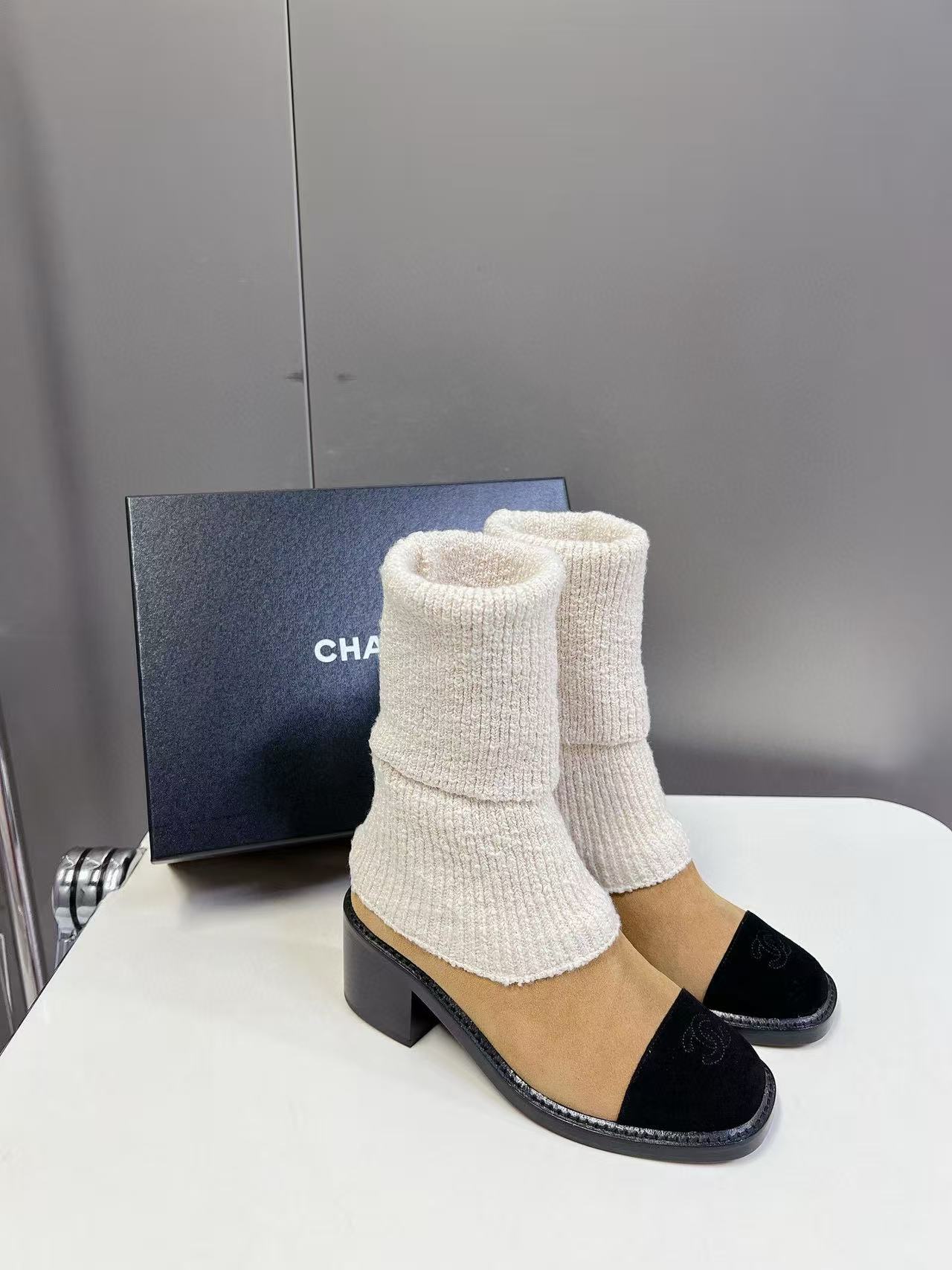 CHANE1 高品質ソックスブーツ【50％割引+送料無料】