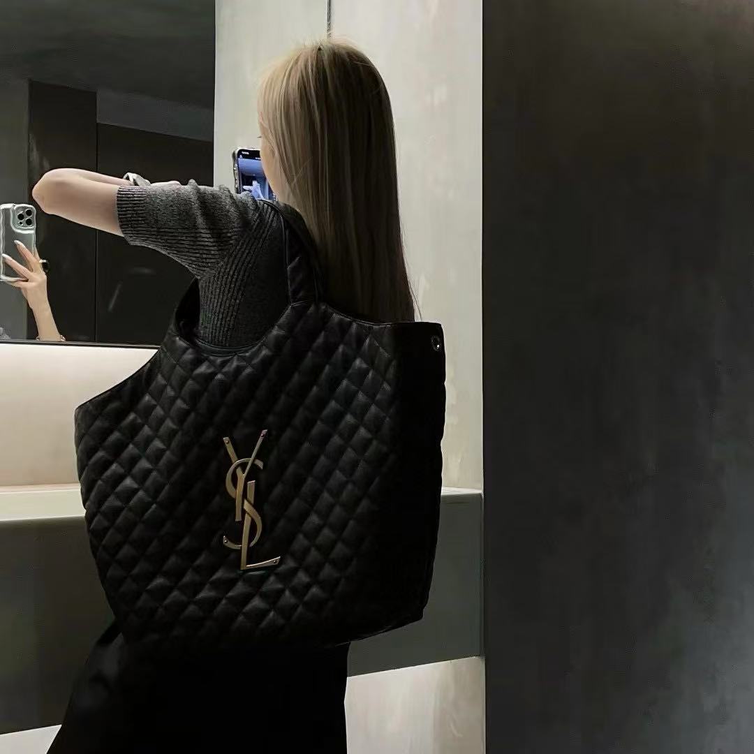 YSLのシンプルなショッピングバッグ【50％割引+送料無料】