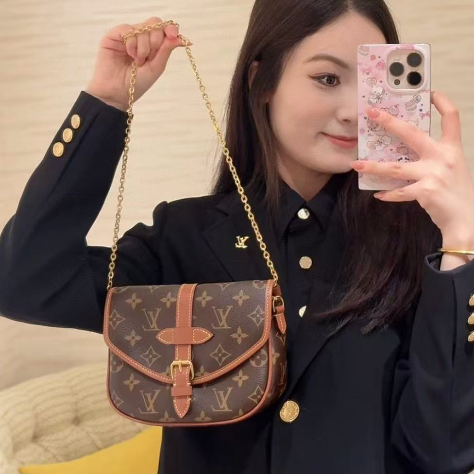 LVモノグラムサドルバッグ【50％割引+送料無料】